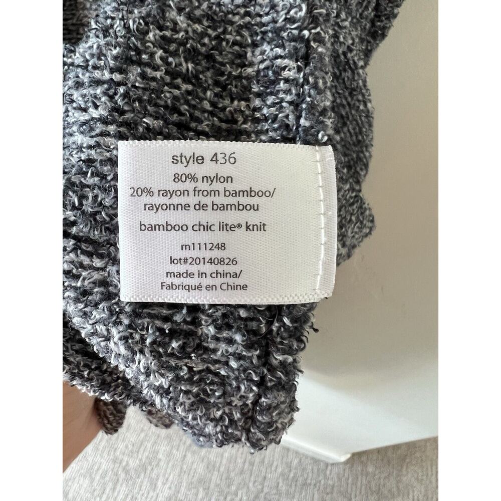 Barefoot Dreams Bamboo Chic Gray, Cozycore Sweater Cardigan - Size S/M Soft - Picture 4 of 6